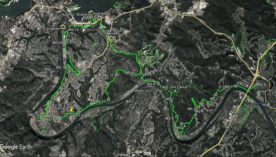 Lone
                Star Trail Map