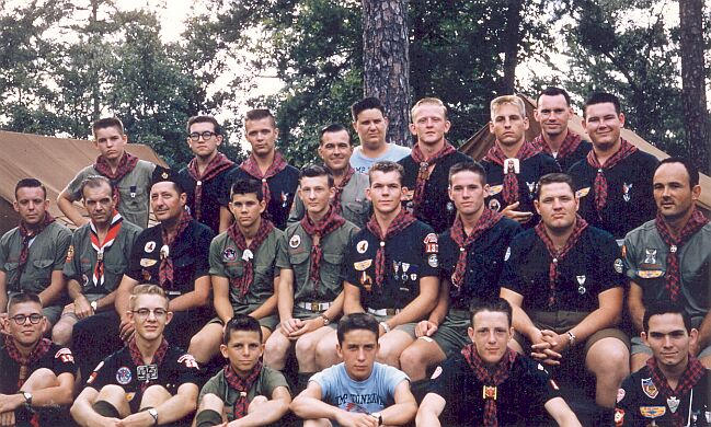 Middle Row L to R: Ken Pierce, Tim Reilly, F. M. Arnold, Fred Paul Watkins, 