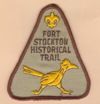 Fort Stockton
                Historical Trail Patch