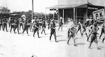 Band in 1922 in San Angelo