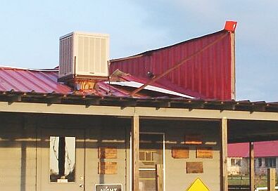 Damage at Trading Post