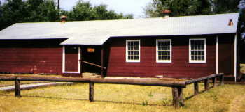 Troop 14 Scout cabin from old Camp Bowie Mess Hall